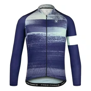 Camisa Ciclismo Free Force Masculina Manga Longa Basic Cozy