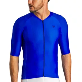 Camisa Ciclismo Free Force Masculina Training Azure - Azul