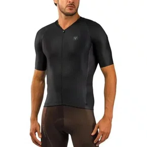 Camisa Ciclismo Free Force Masculina Training Blackout Preto