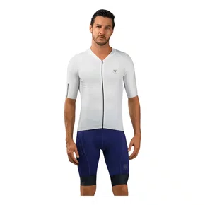 Camisa Ciclismo Free Force Masculina Training Branco