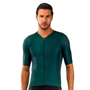 Camisa Ciclismo Free Force Masculina Training Nile Verde Esmeralda