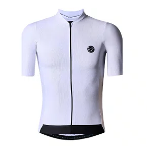 Camisa de Ciclismo Mauro Ribeiro Fiber 2.0 Masculino Branca