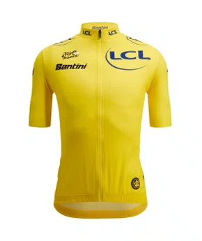 Camisa Santini Tour De France Leader Fan Line Masculino