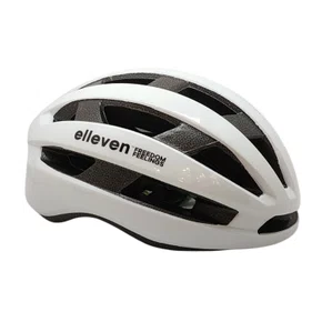 Capacete Elleven Speed Mtb Inmold Race - Branco/Preto