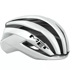 CAPACETE MET TRENTA 3K CARBON BRANCO