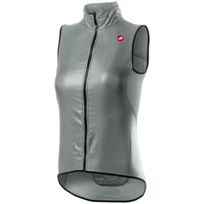 Colete Castelli Corta Vento Feminino Aria Cinza