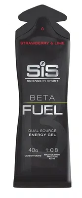 GEL ISOTONICO SIS GO BETA FUELL ENERGY 60ML MORANGO E LIMA