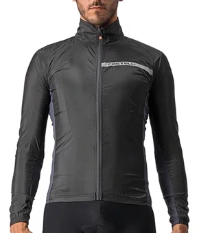 Jaqueta Castelli Corta Vento Masculino Squadra Stretch
