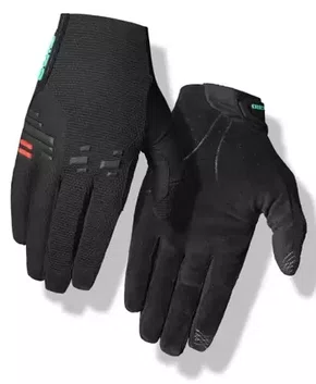 LUVA CICLISMO GIRO HAVOC PRETO/VERMELHO