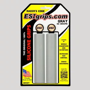 MANOPLA ESI GRIPS RACERS EDGE BIKE CINZA