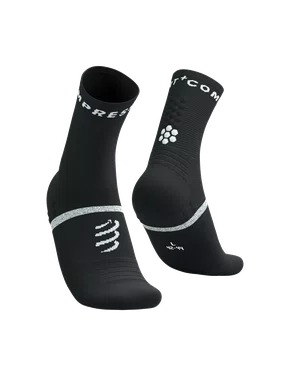 Meia De Compressão Cano Medio Pro Marathon Socks V2.0 Preto