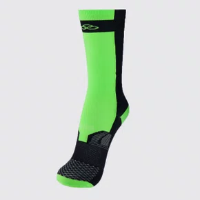 MEIA OLYMPIKUS BPC CANO MEDIO 33/38 PRETA/VERDE