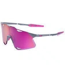 OCULOS 100% HYPERCRAFT GLOSS LIGHT GREY PURPLE MIRROR LENS