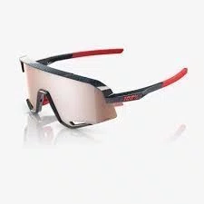 OCULOS 100% SLENDALE GLOSS CARBON FIBER HIPER CRIMSON SILVER MIRROR