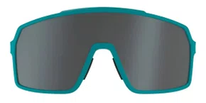 Oculos De Ciclismo Hb Grinder M Turquoise Black Silver Espelhado