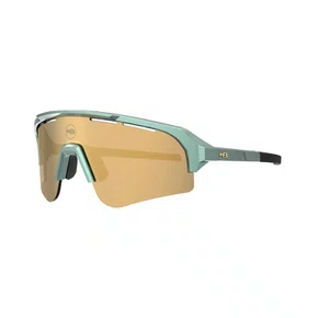 Óculos HB Edge S M Metallic Green Gold Chrome