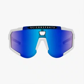 OCULOS SCICON AEROSCOPE BRANCO LENTE AZUL