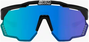 OCULOS SCICON AEROSHADE KUNKEN PRETO LENTE AZUL