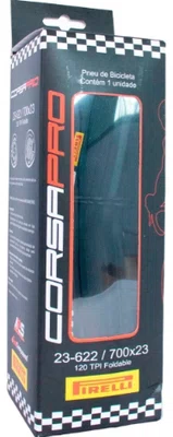 Pneu Pirelli 700X23 Corsa Pro Kevlar