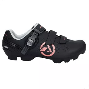 SAPATILHA ABSOLUTE MTB FEMININA LUNA 22 PRETO/ROSA
