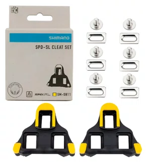 Taquinho Shimano Para Pedal Speed Sm-Sh11 Amarelo