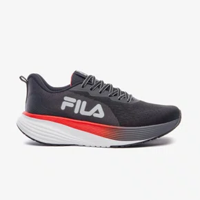 TENIS FILA AGILE MASCULINO PRETO/GRAFITE/VERMELHO