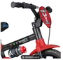 BICICLETA ARO 12 INFANTIL MECHANIC PU PRETO/VERMELHO/AZUL