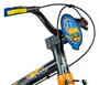 BICICLETA INFANTIL ARO 16 HOT WHEELS PRETO/LARANJA/AZUL
