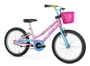 BICICLETA NATHOR INFANTIL ARO 20 BARBIE ROSA/AZUL
