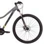 BICICLETA OGGI 29 FLOAT SPORT TOURNEY 21V Preto/Amarelo Neon