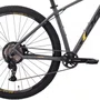 Bicicleta 29 Oggi Hacker Hds Shimano Essa 8v Grafite/Amarelo
