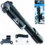 BOMBA DE AR GIYO MINI PUMP GP61 C/MANOMETRO TELESCOPICA
