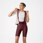 BRETELLE CASTELLI FEMININO ESPRESSO 2 W DT DEEP BORDEAUX