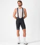 Bretelle Ciclisco Castelli Endurance 4 Masculino - Preto