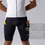 BRETELLE CICLISMO MAURO RIBEIRO MASCULINO POCKET PRETO