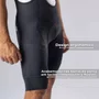 BRETELLE CICLISMO MAURO RIBEIRO MASCULINO POCKET PRETO