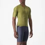 Camisa Ciclismo Castelli Masculino Espresso - Amarelo Limão