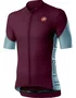 Camisa Ciclismo Castelli Masculino Entrata V - Bordô