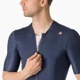 Camisa Ciclismo Castelli Masculino Espresso - Azul Belga