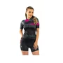 Camisa Ciclismo Free Force Feminina Basic Schocking Chumbo