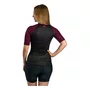 Camisa Ciclismo Free Force Feminina Basic Spinel Preto/Rosa