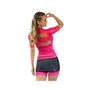 Camisa Ciclismo Free Force Feminina Basic Spring Rosa/Salmao
