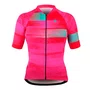 Camisa Ciclismo Free Force Feminina Basic Spring Rosa/Salmao