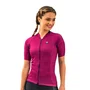 Camisa Ciclismo Free Force Feminina Start All Fit Wine Roxa