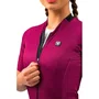 Camisa Ciclismo Free Force Feminina Start All Fit Wine Roxa