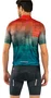 Camisa Ciclismo Free Force Masculina Basic Laranja/Azul