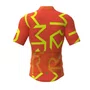 Camisa Ciclismo Mauro Ribeiro Masculina Identite Vermelha/Amarelo