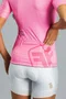 Camisa Ciclismo Free Force Feminina Training Bloom Rosa