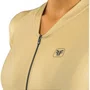 Camisa de Ciclismo Free Force Training Sand Feminina Bege