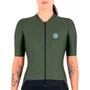 Camisa de Ciclismo Mauro Ribeiro Fiber 2.0 Feminina Verde
